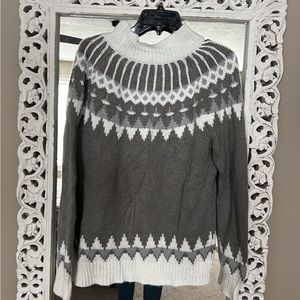 Woman’s soft cowl neck sweater